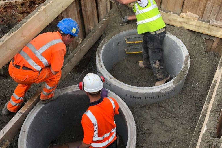 St Edmunds Road Enabling Works, Edmonton - Amicus Civil Engineering Ltd