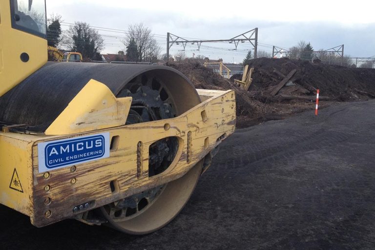 Telford Road Yard Extension and Improvements – Phases 1 & 2 - Amicus Civil Engineering Ltd