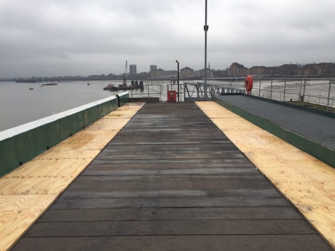 Erith Jetty Repair, River Thames