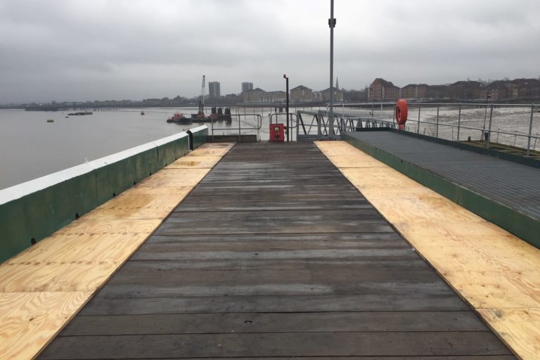 Erith Jetty Repair, River Thames