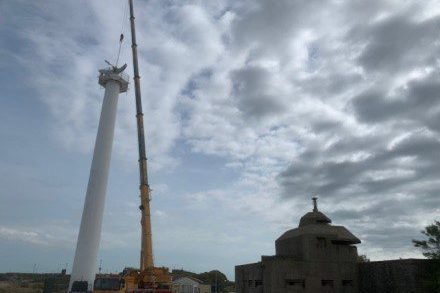 Landguard Point – Radar Tower Scanner Replacement