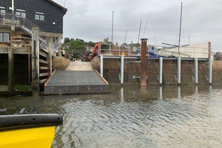 Slipway and Quay Wall Extension, Leigh on Sea